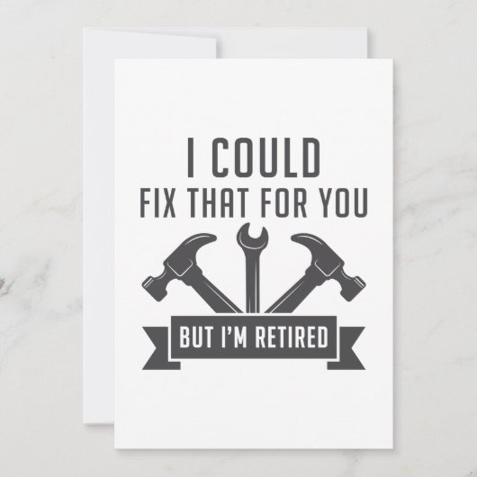 Dat kan ik voor jou oplossen bedankkaart (Voorkant)