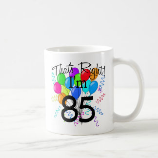 Dat klopt dat ik 85 ben. koffiemok