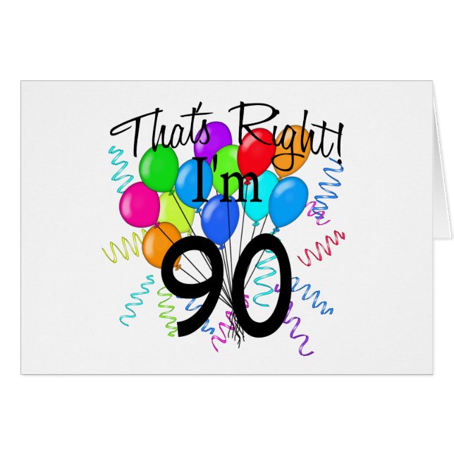 Dat klopt dat ik 90 ben (Voorkant Horizontaal)