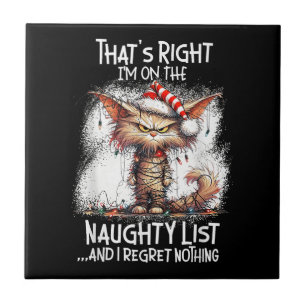 Dat klopt, ik sta op de stoute lijst en ik heb spi tegeltje