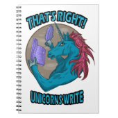 Dat klopt. Unicorns Write Notitieboek (Voorkant)