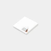 Dat meest noble van instrumenten - Cello Post-it® Notes (Schuin)