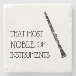 Dat meest noble van instrumenten - Clarinet Onderz Stenen Onderzetter