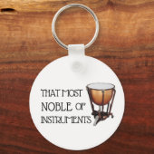 Dat meest noble van instrumenten - Timpani Sleutelhanger (Voorkant)
