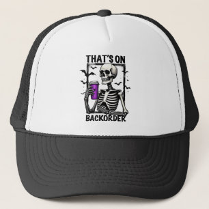 Dat staat op Backorder Halloween Pharmacy Tech Trucker Pet