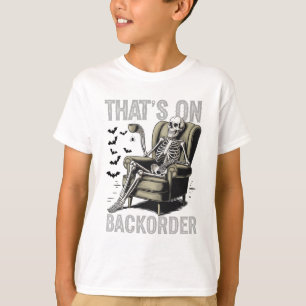 Dat staat op het skelet van de Farmacie. Dat staat T-shirt