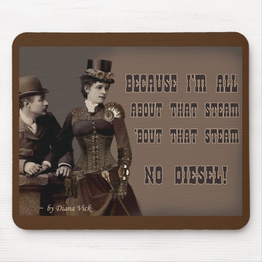 Dat Steam Mousepad Muismat (Voorkant)