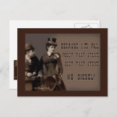 Dat stoomBriefkaart Briefkaart (Voorkant / Achterkant)