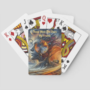 Dat waren de dagen van mijn vriend pokerkaarten