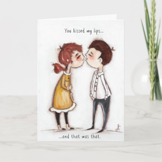 Dat was dat - Valentijn Feestdagen Kaart (Voorkant)