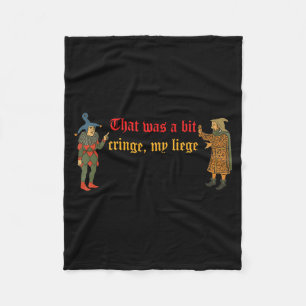 Dat was een beetje gênant mijn leenheer Grappig mi Fleece Deken