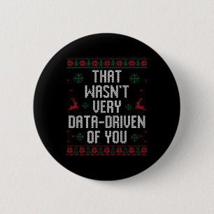 Dat was niet erg gegevensgestuurd van jullie kerst ronde button 5,7 cm