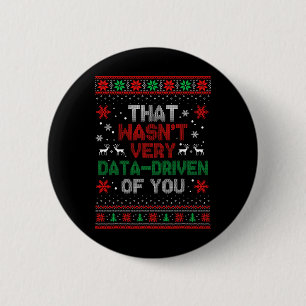 Dat was niet erg gegevensgestuurd van jullie kerst ronde button 5,7 cm
