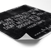 Dat wat je haat Inpirationeel Citaat Poster (Hoek)