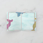 Dat zeemeermingevoel - leeg Wenskaart Feestdagen Kaart (Binnen)