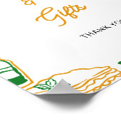 Dat zijn meer rustieke Italiaanse Kaarten en gesch Poster (Hoek)