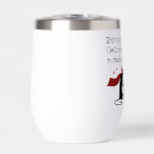 Dat zinvincible gevoel grappig Zin wijn citaat (Voorkant)