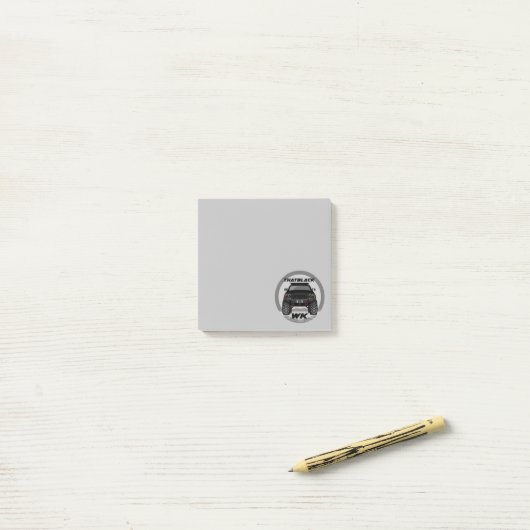 DAT ZWARTE WK POST-IT® NOTES (Op bureau)