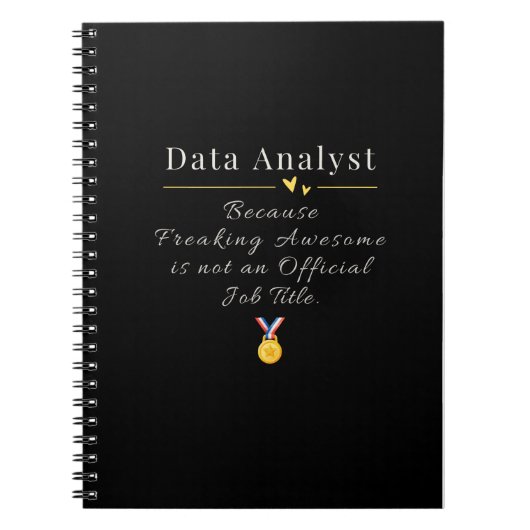 Data-analist Notitieboek (Voorkant)