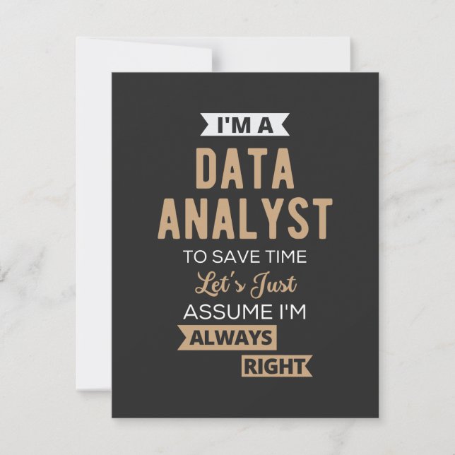 Data Analyst (Voorkant)