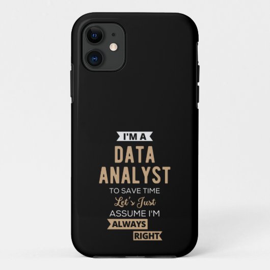 Data Analyst Case-Mate iPhone Case (Achterkant)
