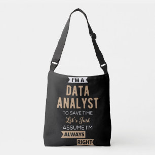 Data Analyst Crossbody Tas