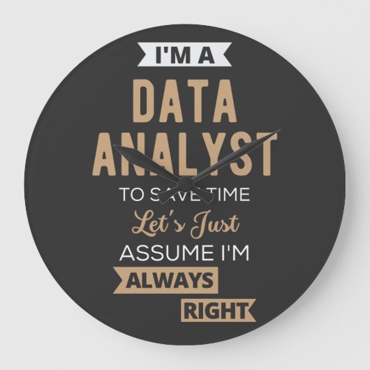 Data Analyst Grote Klok (Voorkant)