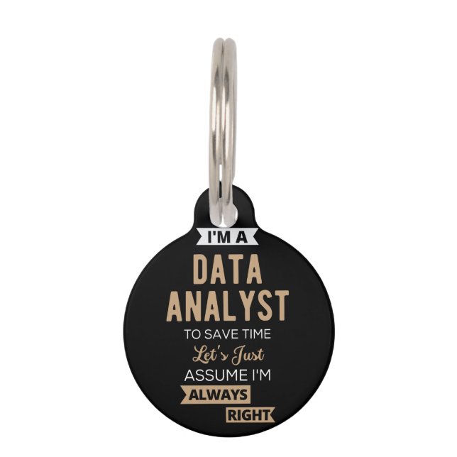 Data Analyst Huisdierpenning (Voorkant)