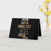 Data Analyst Kaart (Gele Bloem)