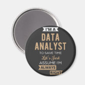 Data Analyst Magneet (Voorkant / Achterkant)