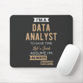 Data Analyst Muismat (Met muis)