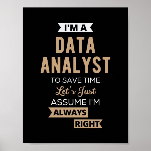 Data Analyst Poster (Voorkant)
