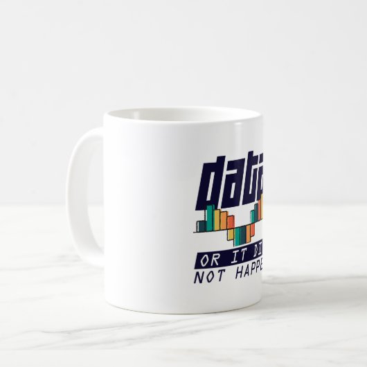 Data Analyst Scientist Deep Learning AI Koffiemok (Voorkant links)