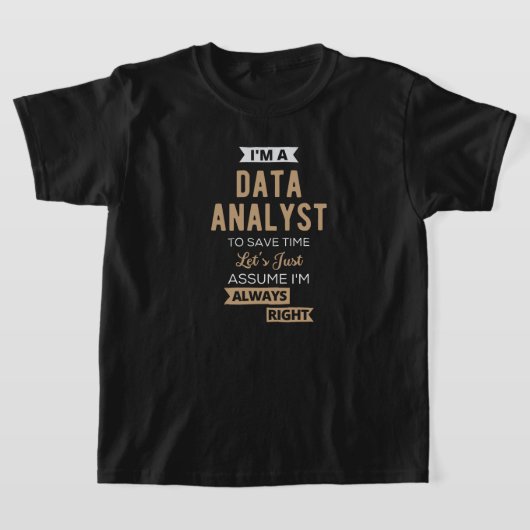 Data Analyst T-shirt (Laagn)