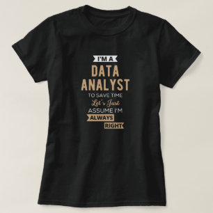 Data Analyst T-shirt