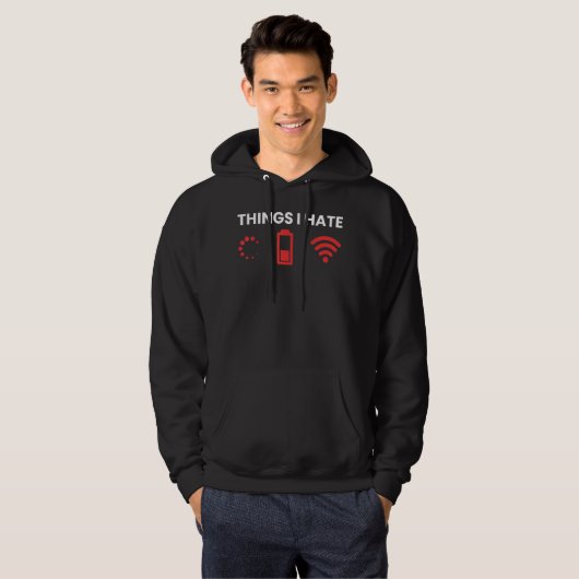 Data Buffer Programmer Gamer Computer Nerd Bufferi Hoodie (Voorkant volledig)