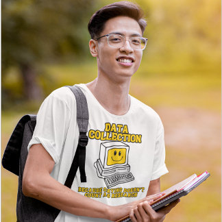 Data Collectie - Omdat huilen niet telt T-shirt