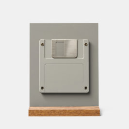 Data Dreams: The Floppy Disk Revival Acryl Bord