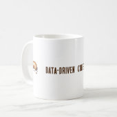 Data-Driven UX Coffee-Fueled Product Designer Mok (Voorkant links)
