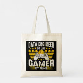 Data Engineer Funny Data Engineering Game Lover en Tote Bag (Achterkant)