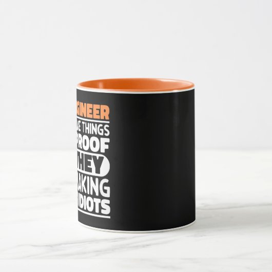 Data Engineer Ik probeer dingen grappig te zeggen Mok (Midden)