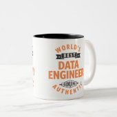 Data Engineer Tweekleurige Koffiemok (Voorkant rechts)