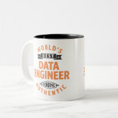 Data Engineer Tweekleurige Koffiemok (Voorkant links)