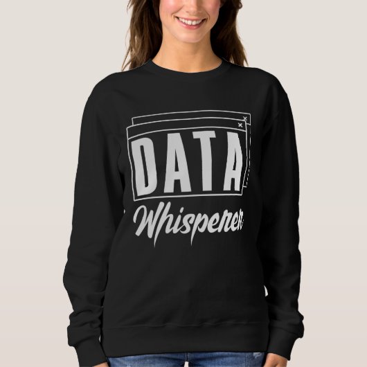Data Fluisteraar Database Beheerder Data Wetenscha Trui (Voorkant)