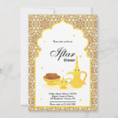 Data Iftar-uitnodiging Kaart (Voorkant)