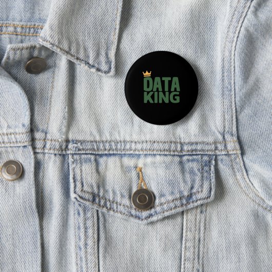 Data King Ronde Button 5,7 Cm (In situ)