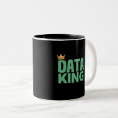 Data King Two-Tone Coffee Mok (Voorkant rechts)