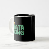 Data King Two-Tone Coffee Mok (Voorkant links)