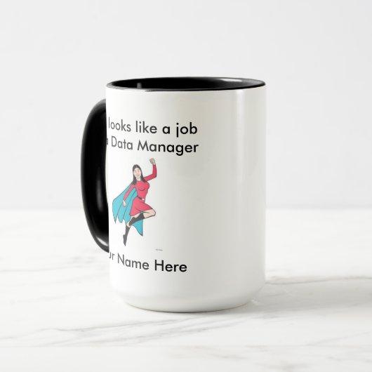 Data Manager Mok (Voorkant links)