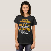 Data Manager T-shirt (Voorkant volledig)
